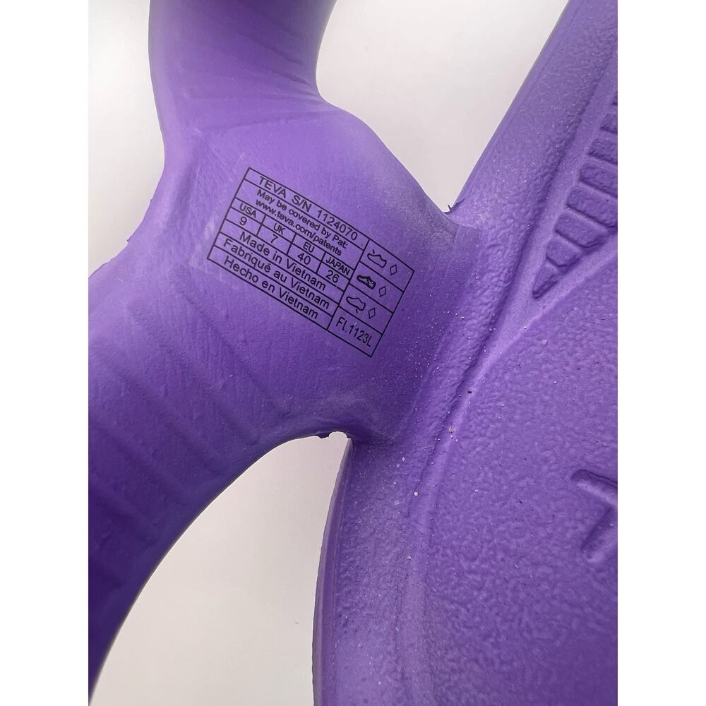 Teva Hurricane Drift Purple Sandals Women Size 9 - Picture 8 of 10
